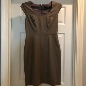 Ann Taylor Tropical Wool Sheath Dress Size 2